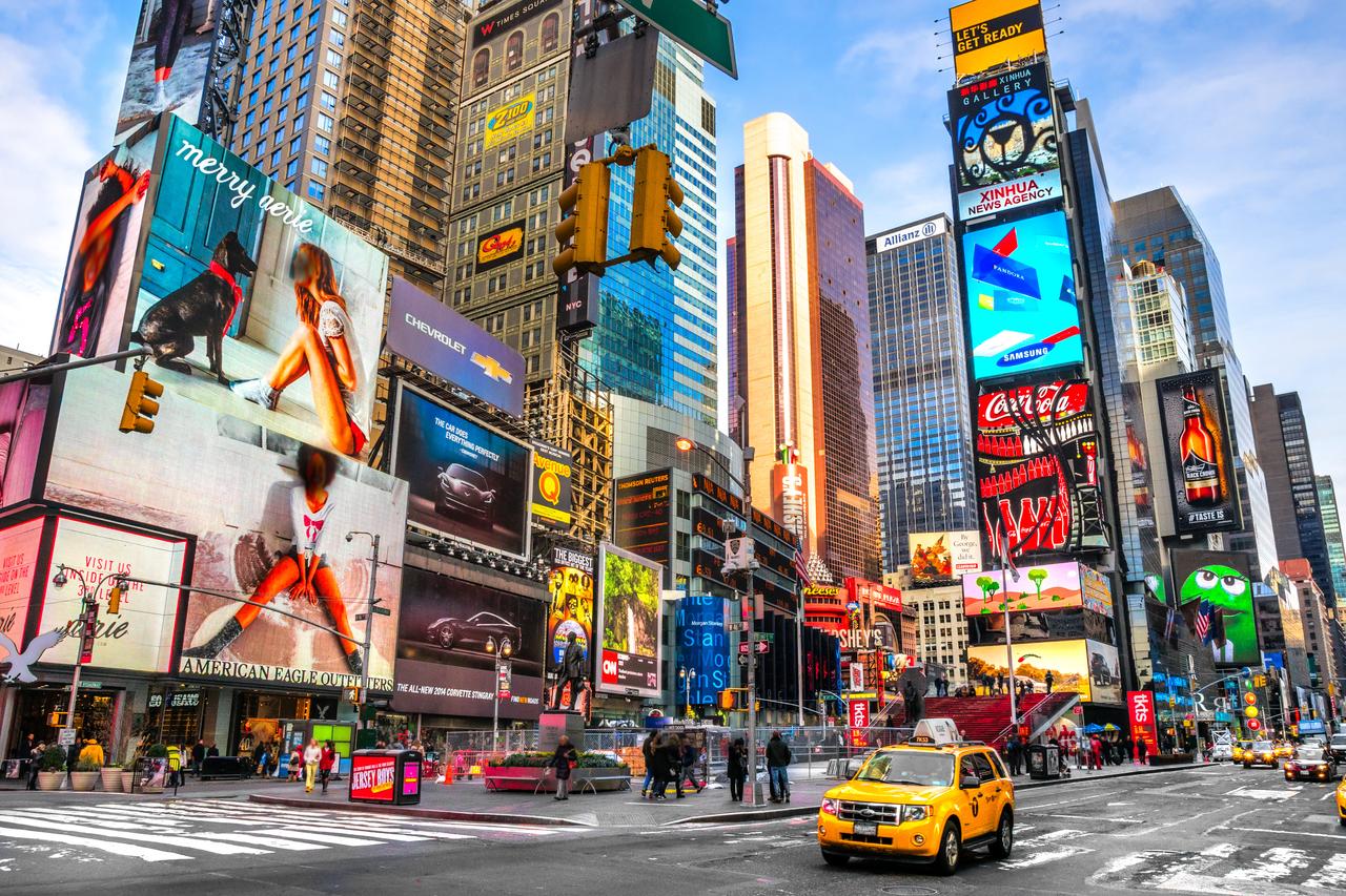 Photo shows Times Square in Manhattan, New York City, U.S. accessed on Sept. 23, 2025. (Adobe Stock Photo)