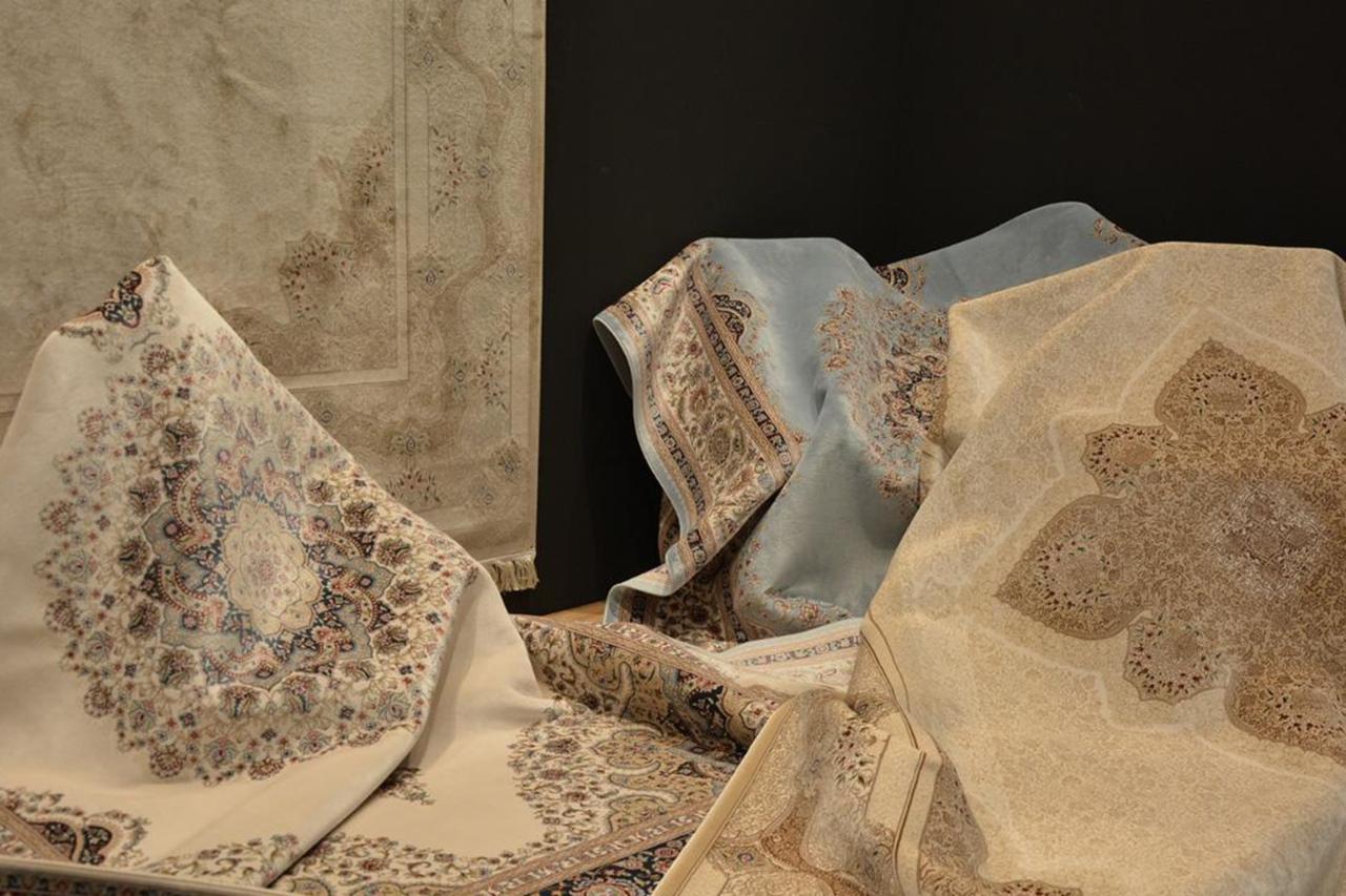 Traditional Turkish carpets on display in Gaziantep, Türkiye. (AA Photo)