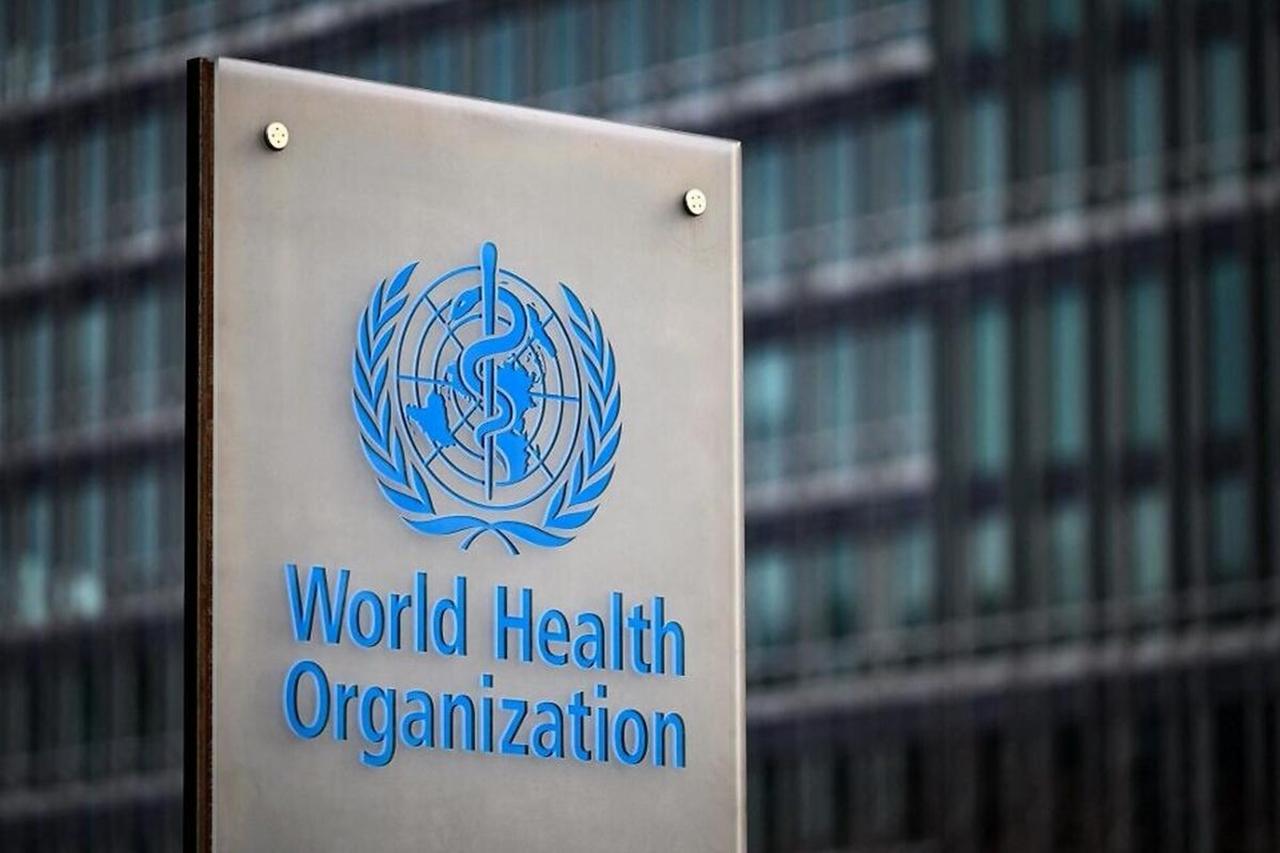 Sign of the World Health Organization (WHO) at their headquarters in Geneva on Dec. 7, 2021.  (AFP Photo)
