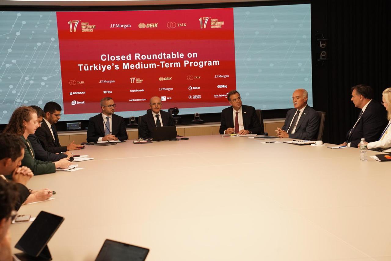 Turkish economic board presents new medium-term program to US investors in New York Image