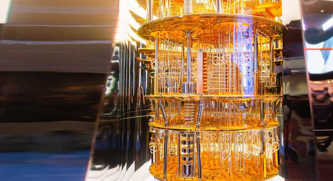 IBM Q System One quantum computer at the Consumer Electronics Show (CES 2020) in Las Vegas, Nevada, January 7, 2020. (Adobe Stock Photo)
