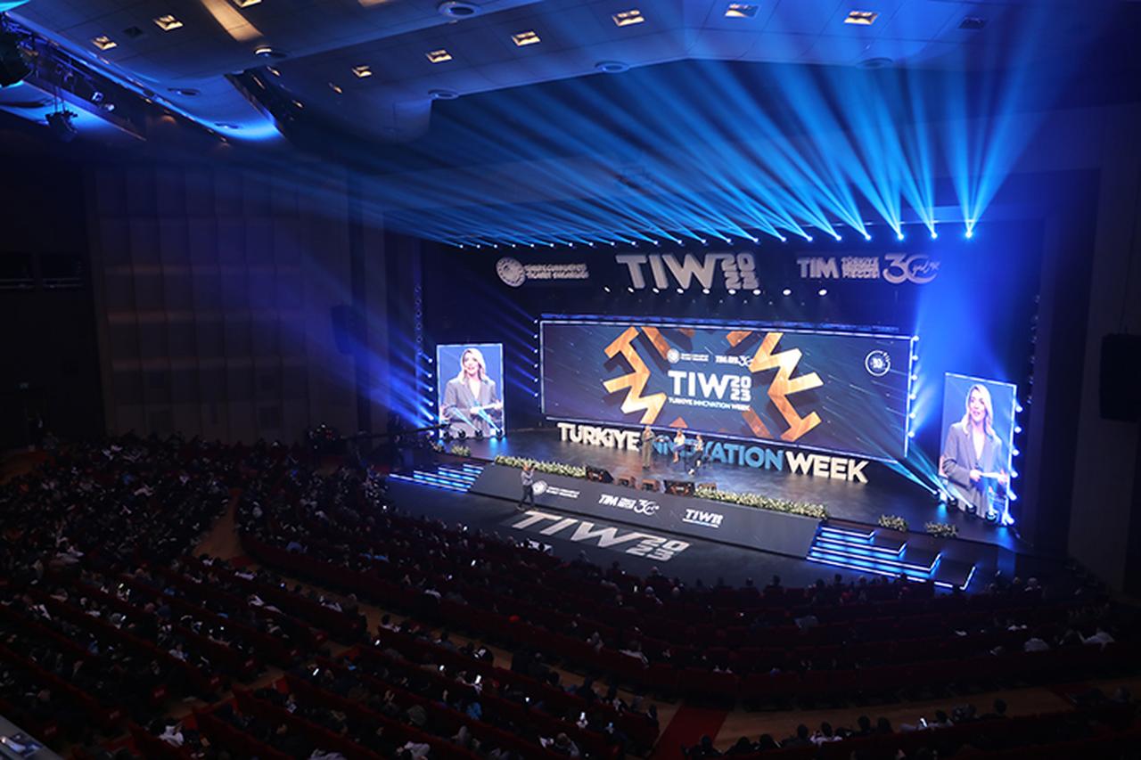 Photo shows a scene during 2024's Türkiye Innovation Week, accessed on Sept. 24, 2025. (AA Photo)