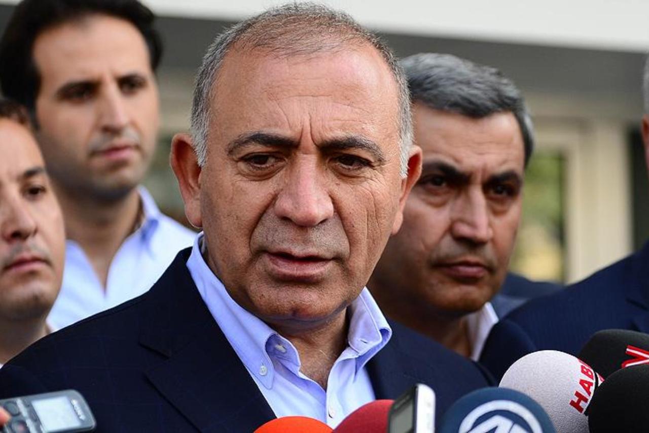 Photo shows Gursel Tekin, court-appointed trustee of main opposition Republican People’s Partys (CHP) Istanbul provincial organization, accessed on Sept. 26, 2025. (AA Photo)