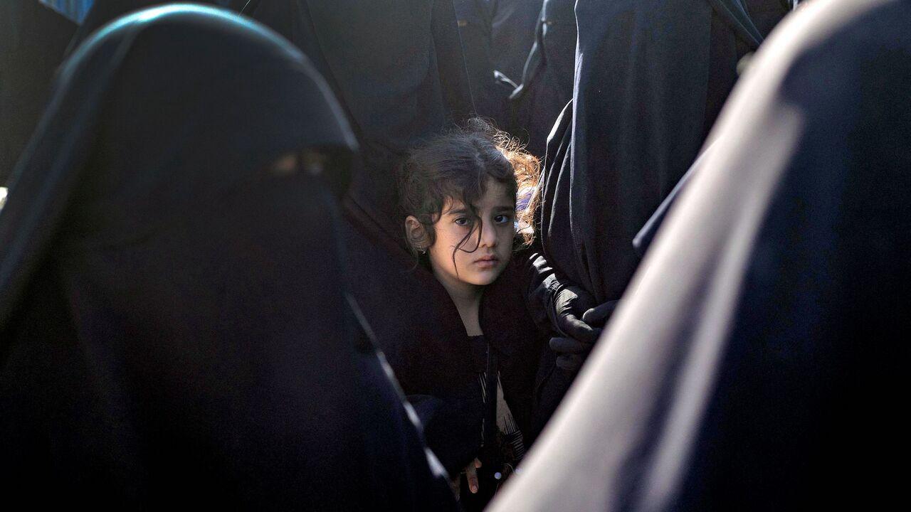 A picture shows the al-Hol camp, which holds relatives of suspected Daesh terrorist group members in northeastern al-Hasakah, Syria, August 26, 2022. (AFP Photo)