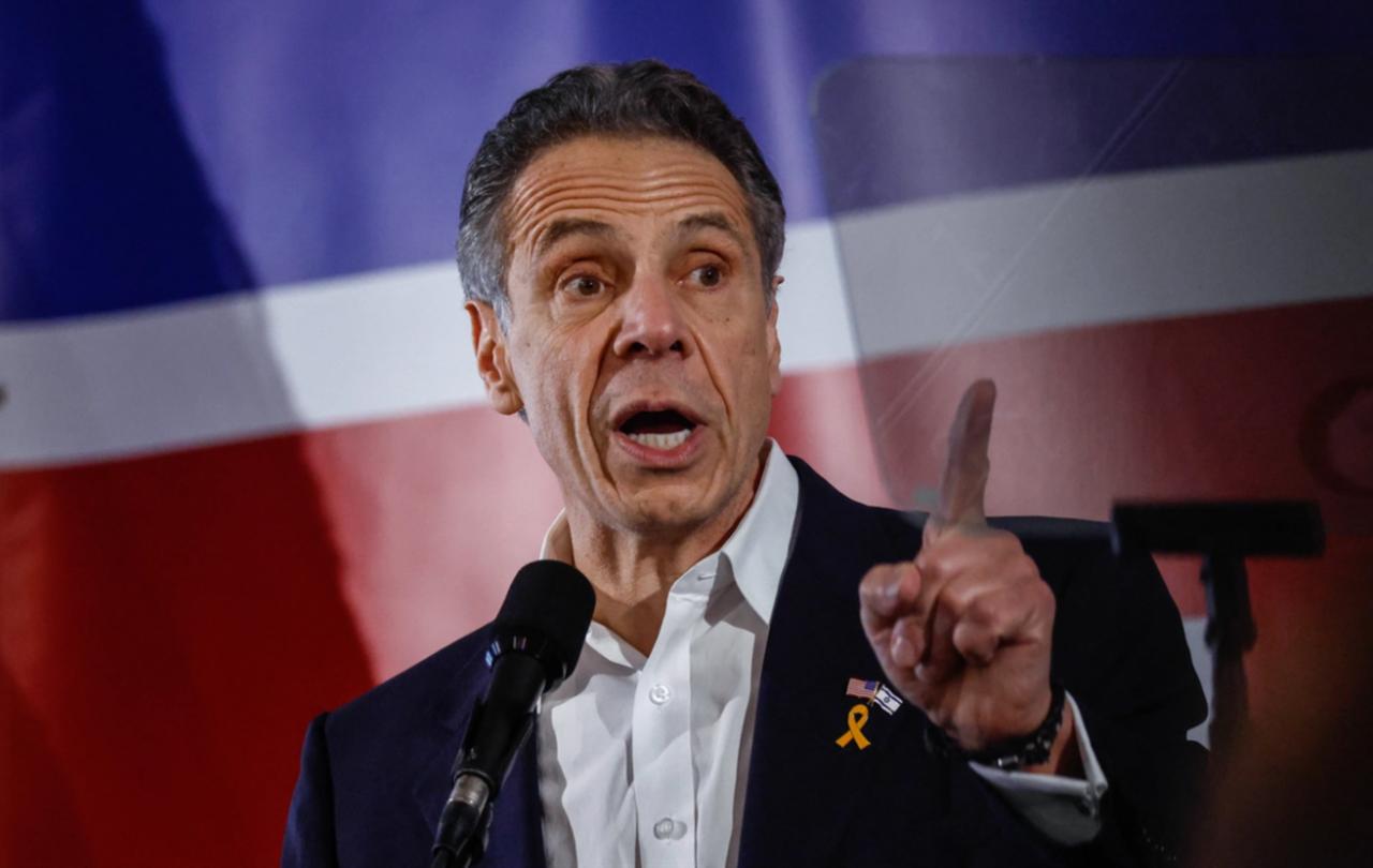 Andrew Cuomo, lawyer and former United States Secretary of Housing and Urban Development, accessed on Sep. 28, 2025. (AFP Photo)