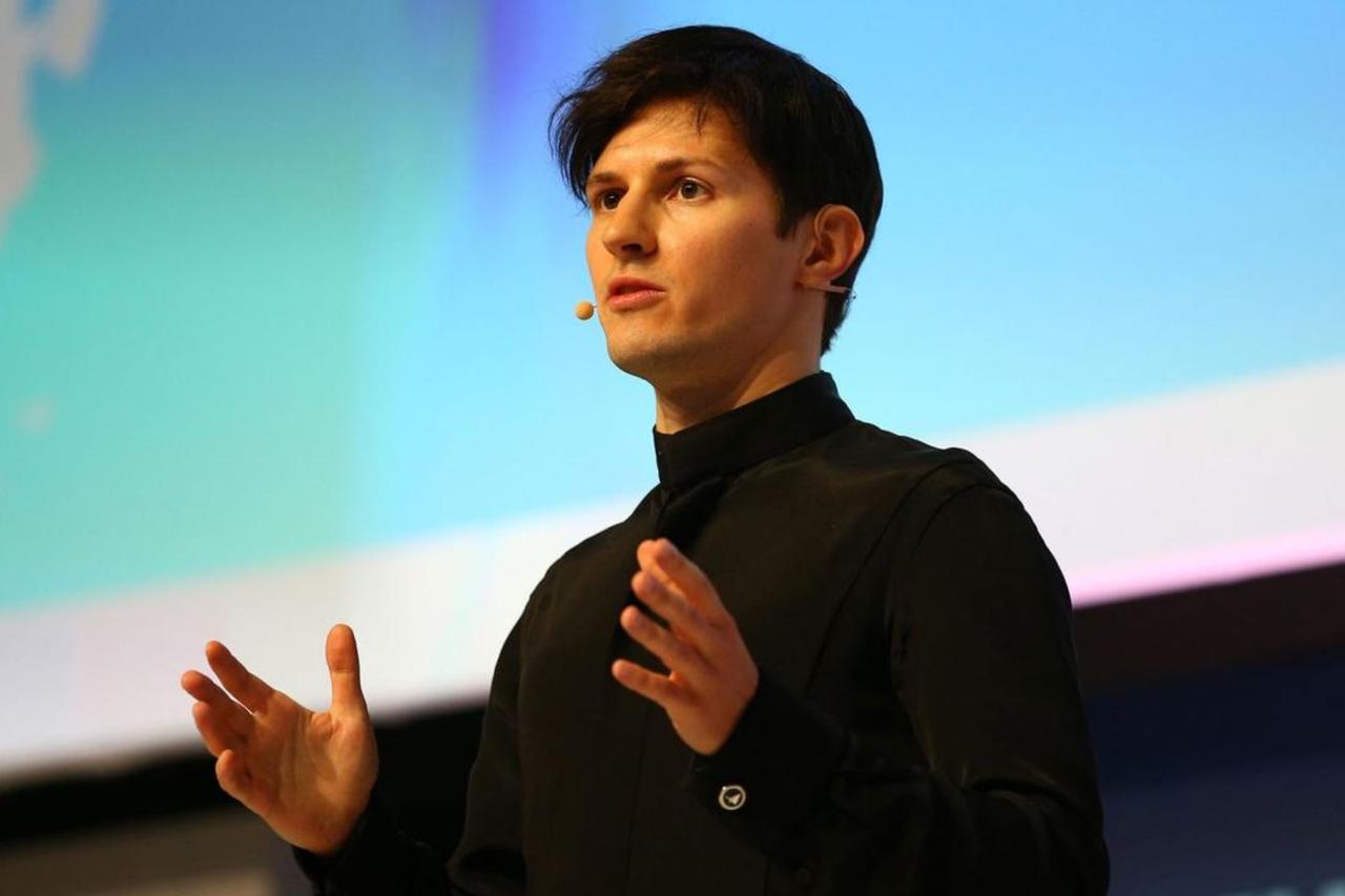 Telegram founder and CEO Pavel Durov speaks at a conference in Barcelona, Spain, on February 23, 2016. (Photo by Manuel Blondeau via AOP)