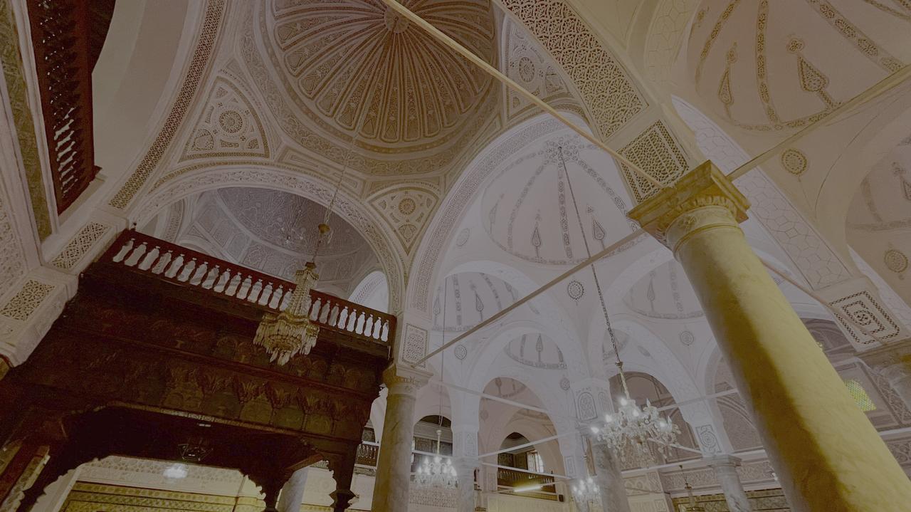 An inside view of the Gurgi Mosque, stands as a testament to Ottoman architecture, for two centuries with its tile decorations in Tripoli, Libya, May 12, 2025. (AA Photo)