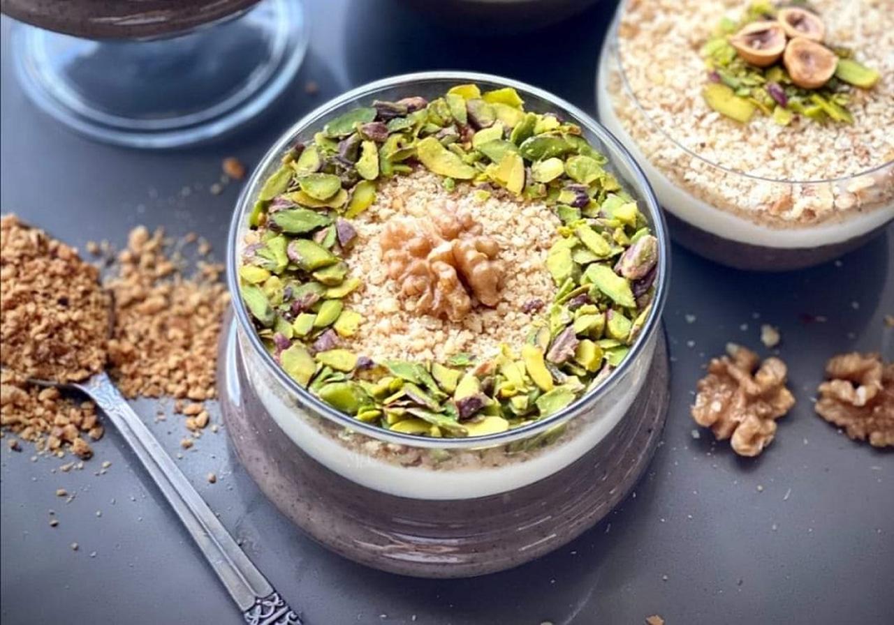 Assidat zgougou, a sweet delicacy, especially popular in Tunisia, prepared on the Prophet’s Birthday. (Photo via social media)