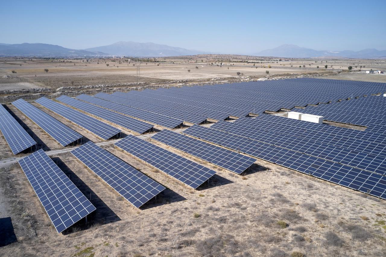 Solar Panels in Denizli, Türkiye. (Photo via Adobe Stock)