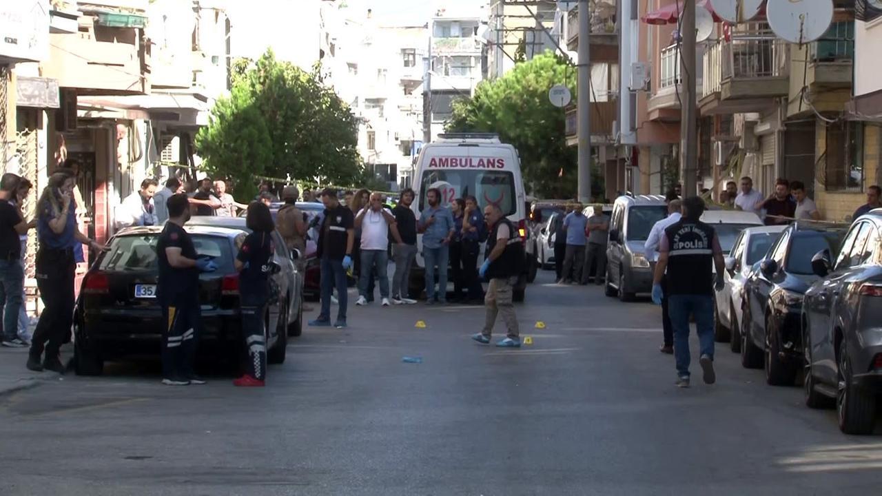 Scenes from the shotgun attack by 16-year-old at Salih Isgoren Police Station in Izmir's Balcova district, 8 Sept. 2025. (IHA Photo)