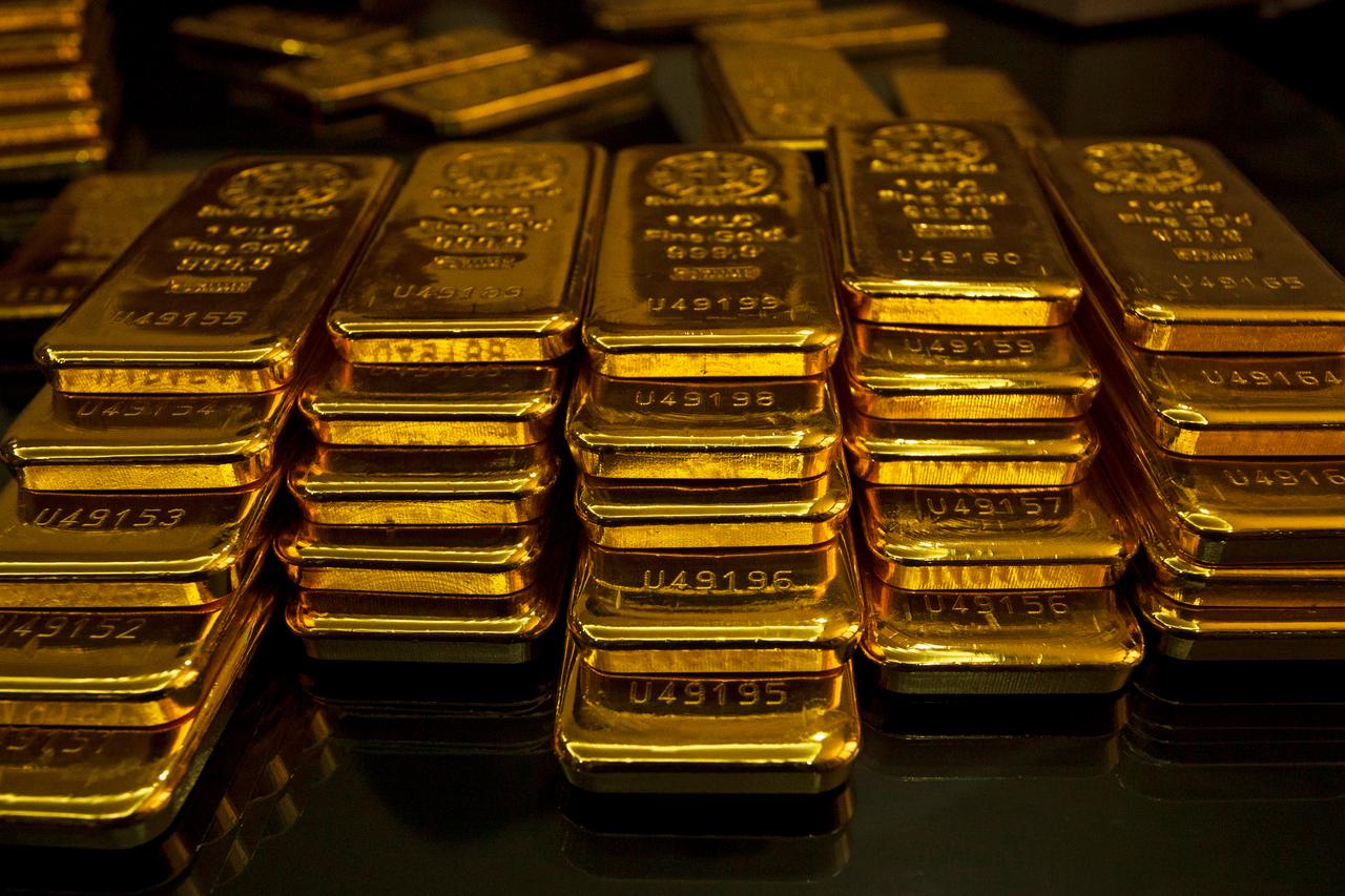 Stacks of gold bars are pictured as global prices climb above $3,650 per ounce in September 2025. (Adobe Stock Photo)