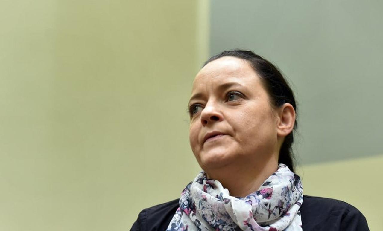 Beate Zschaepe waits for the continuation of her trial at a courtroom in Munich, southern Germany, on July 3, 2018. (AFP Photo)