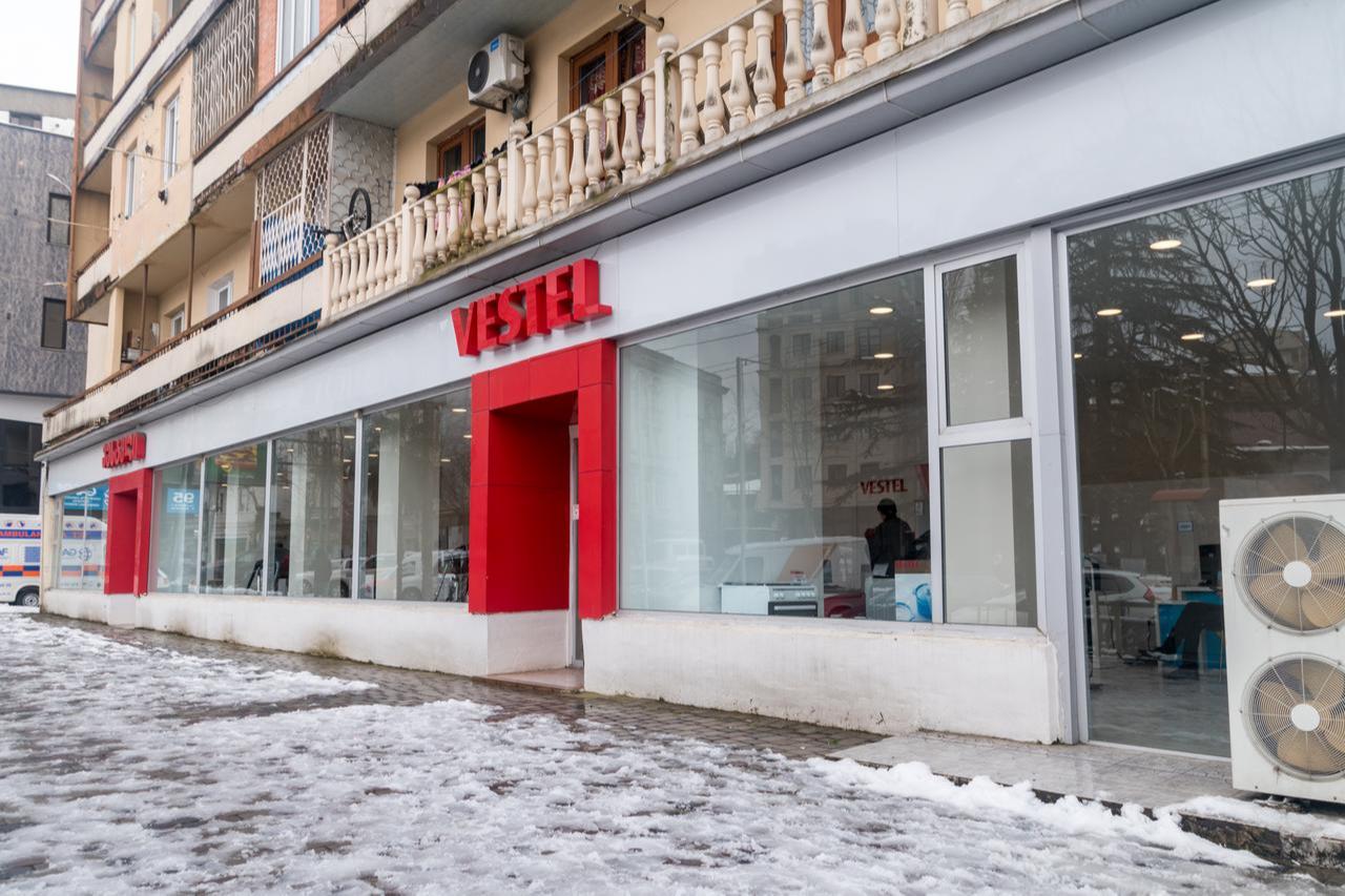 Exterior view of a Vestel retail store in Kutaisi, Georgia, March 18, 2022. (Adobe Stock Photo)