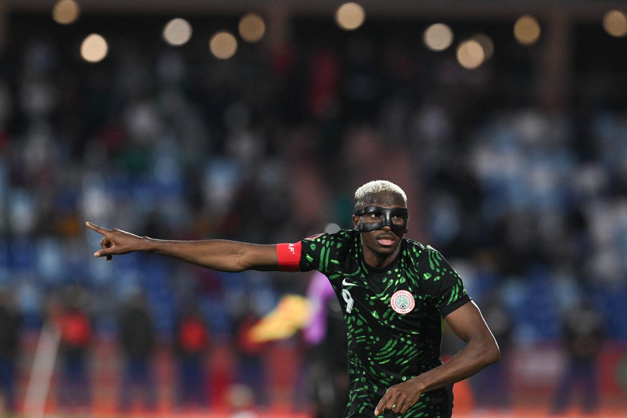 Osimhen shrugs off scoring record talk as Nigeria books AFCON semi-final spot