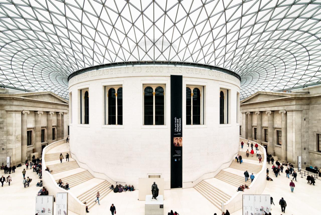 Interior of the British Museum, London, United Kingdom, Sept. 17, 2013. (Adobe Stock Photo)