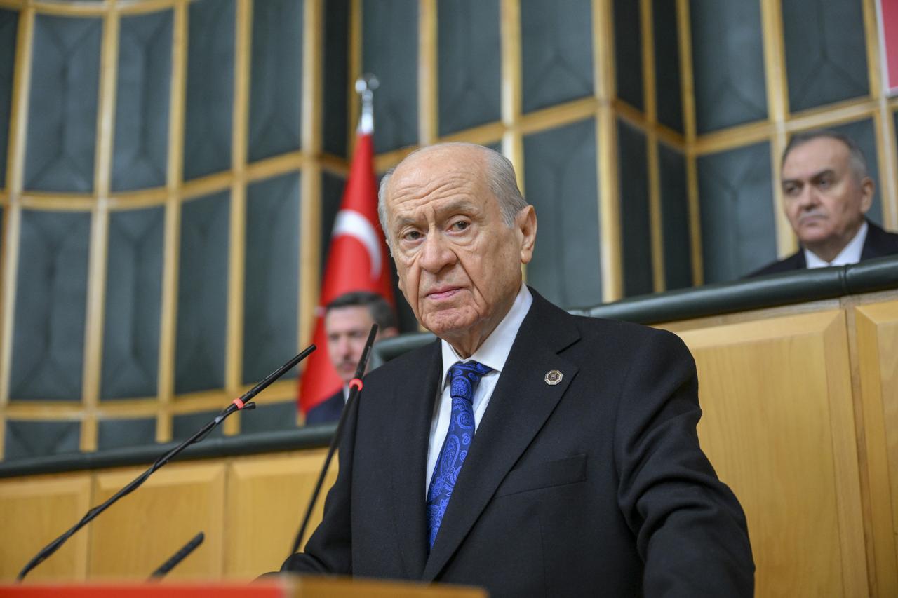Nationalist leader Bahceli calls US new 'sick man' and backs Iran against protests