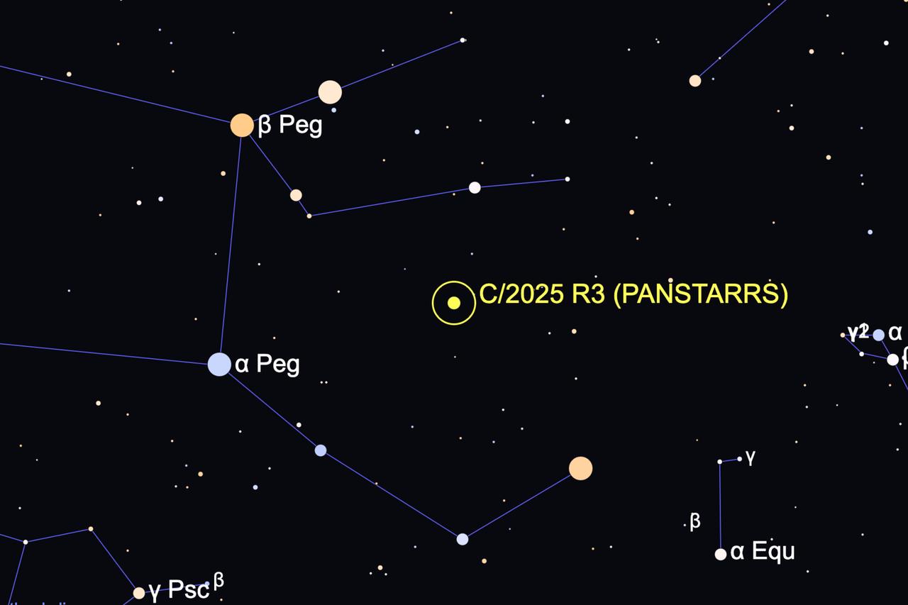 Great Comet candidate C/2025 R3 races toward April 2026 sky event