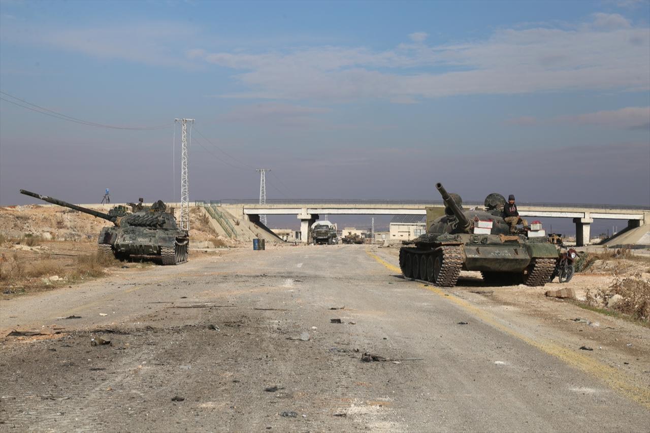 The progress of opposition groups fighting against the Assad regime in the Hama region continues. (AA Photo)