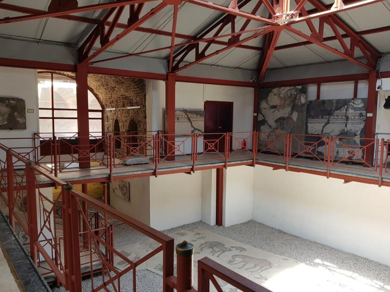 General view of the Great Palace Mosaic Museum, Istanbul, Türkiye. (Photo via Turkish Archaeonews)