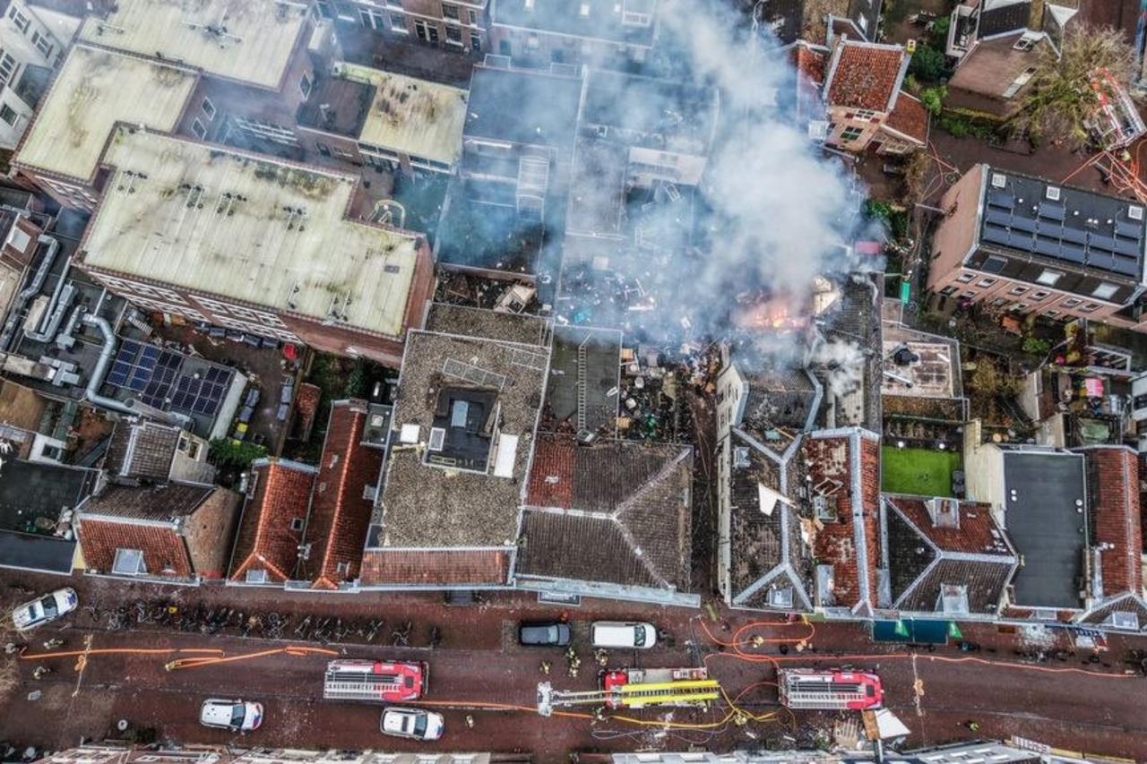 Explosion causes multiple building collapses in Netherland's Utrecht, 4 injured