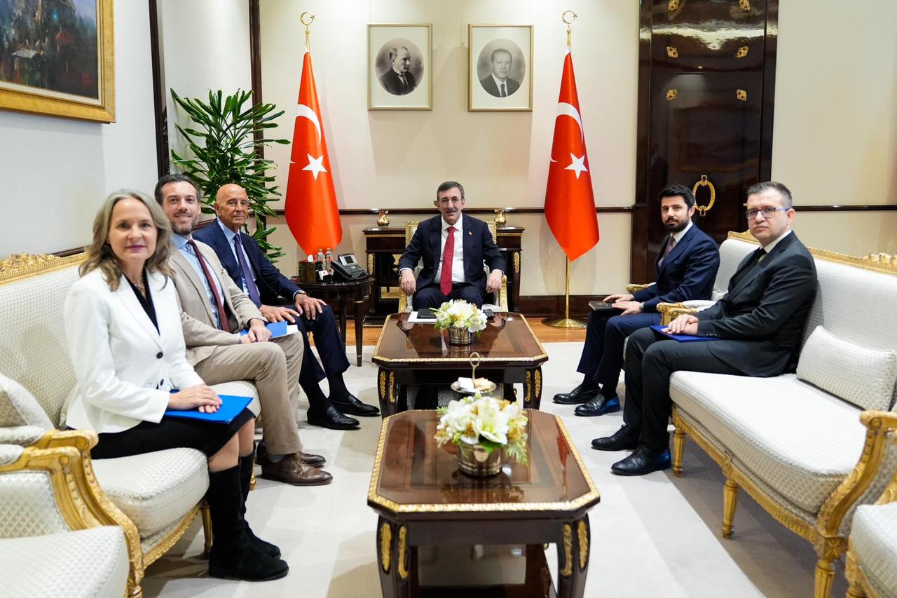 Turkish VP Yilmaz meets with US Ambassador to discuss CAATSA, Gaza peace plan