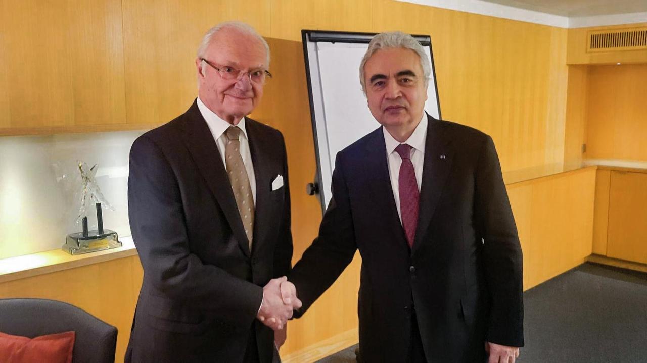International Energy Agency Executive Director Fatih Birol speaks to Anadolu Agency during his visit to Stockholm, Sweden, where he met with Swedish King Carl XVI Gustaf, Prime Minister Ulf Kristersson and former Prime Minister Carl Bildt to discuss nuclear energy, renewable power and Europe's energy security on Jan. 16, 2026. (AA Photo)
