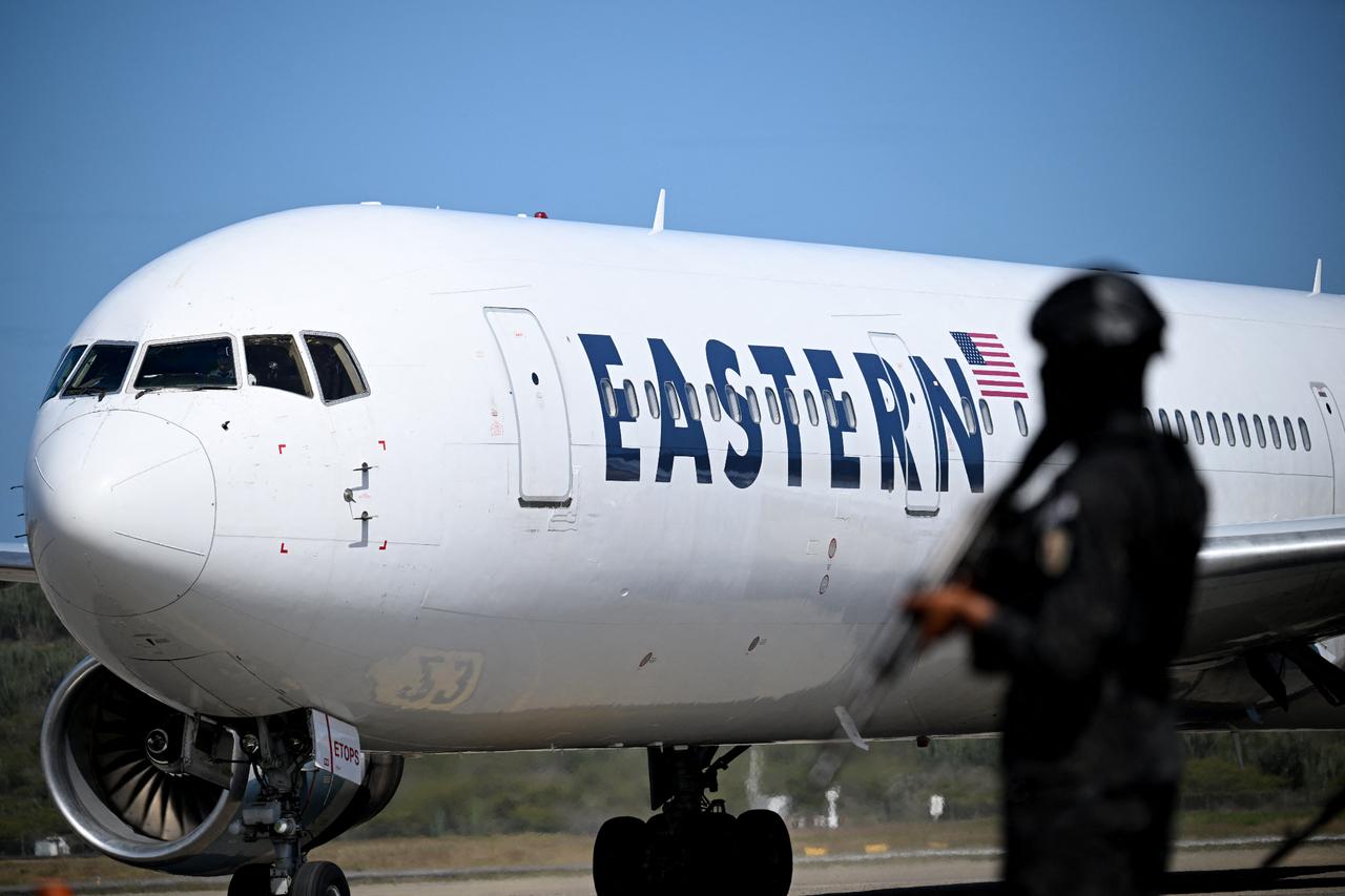 First US deportation flight lands in Venezuela since Maduro's capture