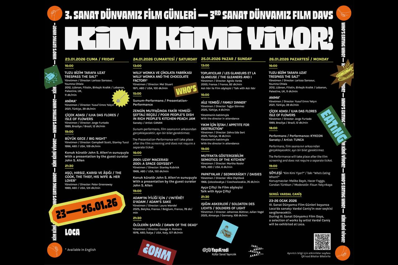 Istanbul hosts '3rd Our World of Art-Film Days,' Jan. 23-26