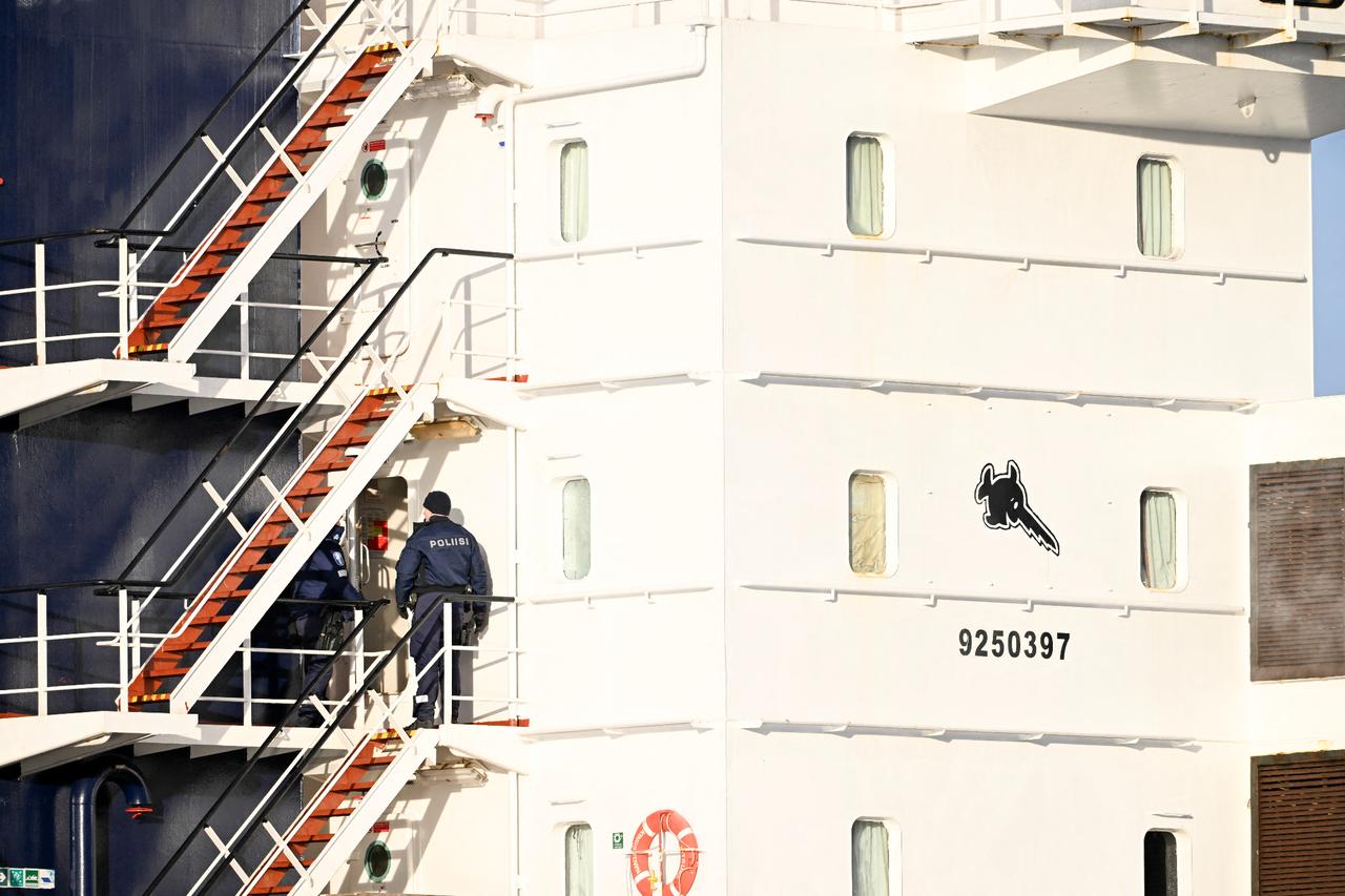 Finland seizes Turkish-managed ship over suspected Baltic cable sabotage