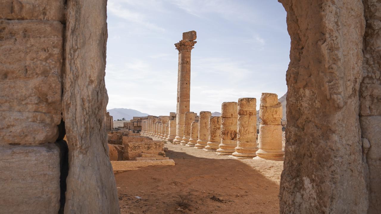 Inside Palmyra: War damage, looting and fight to save history
