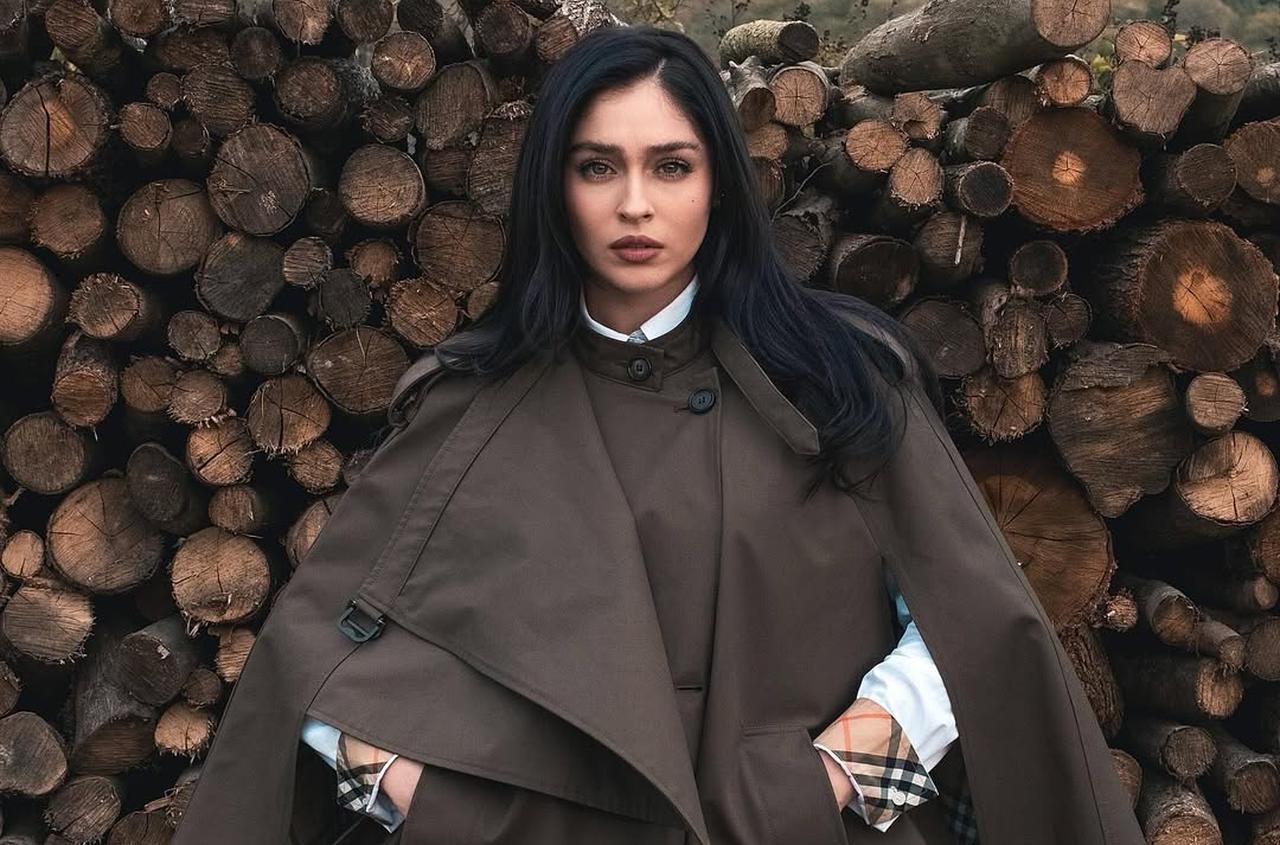 Turkish actor Cemre
Baysel poses during a photoshooting, November 20, 2025. (Photo via Instagram / @cemrebaysel)