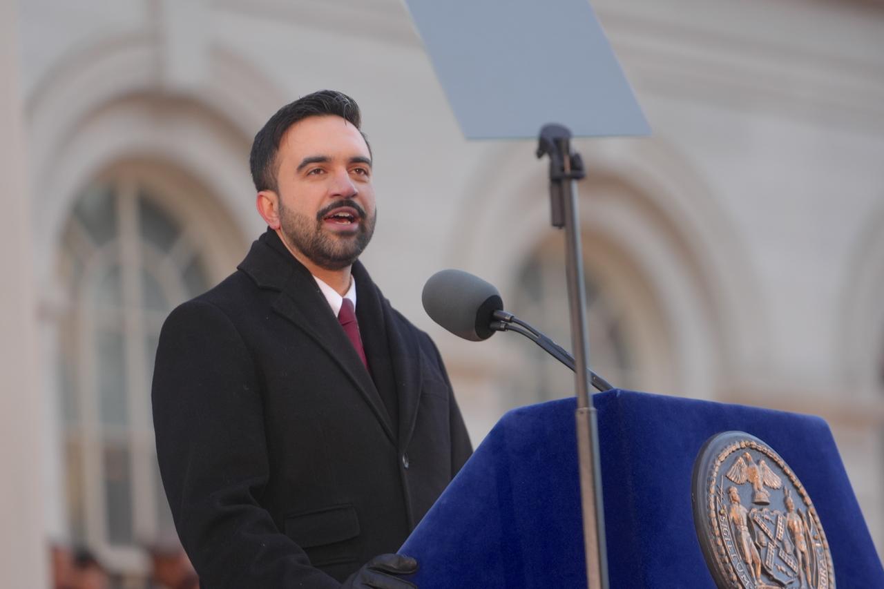 Zohran Mamdani inaugurated as New York City mayor at public ceremony