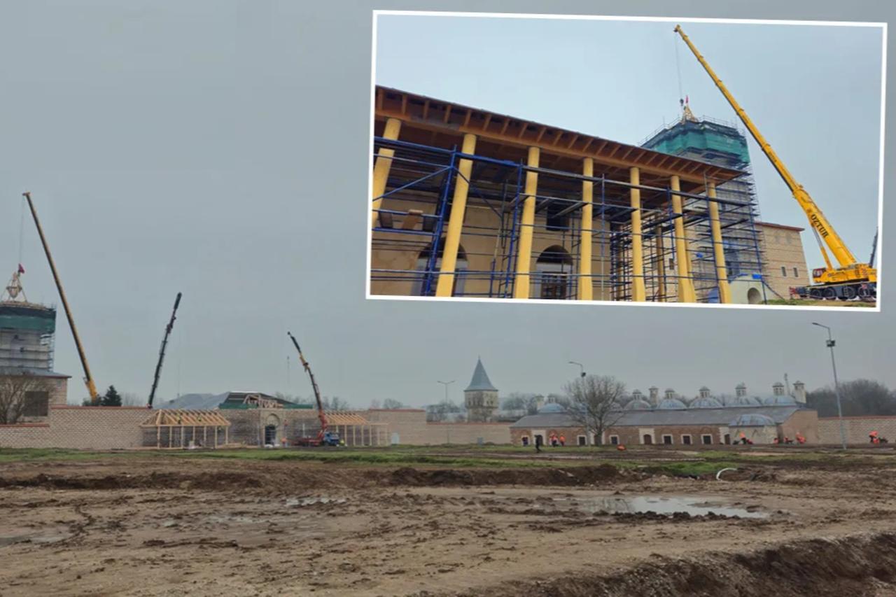 Edirne Palace, once known as the ‘Lost Palace,’ rises from ruins