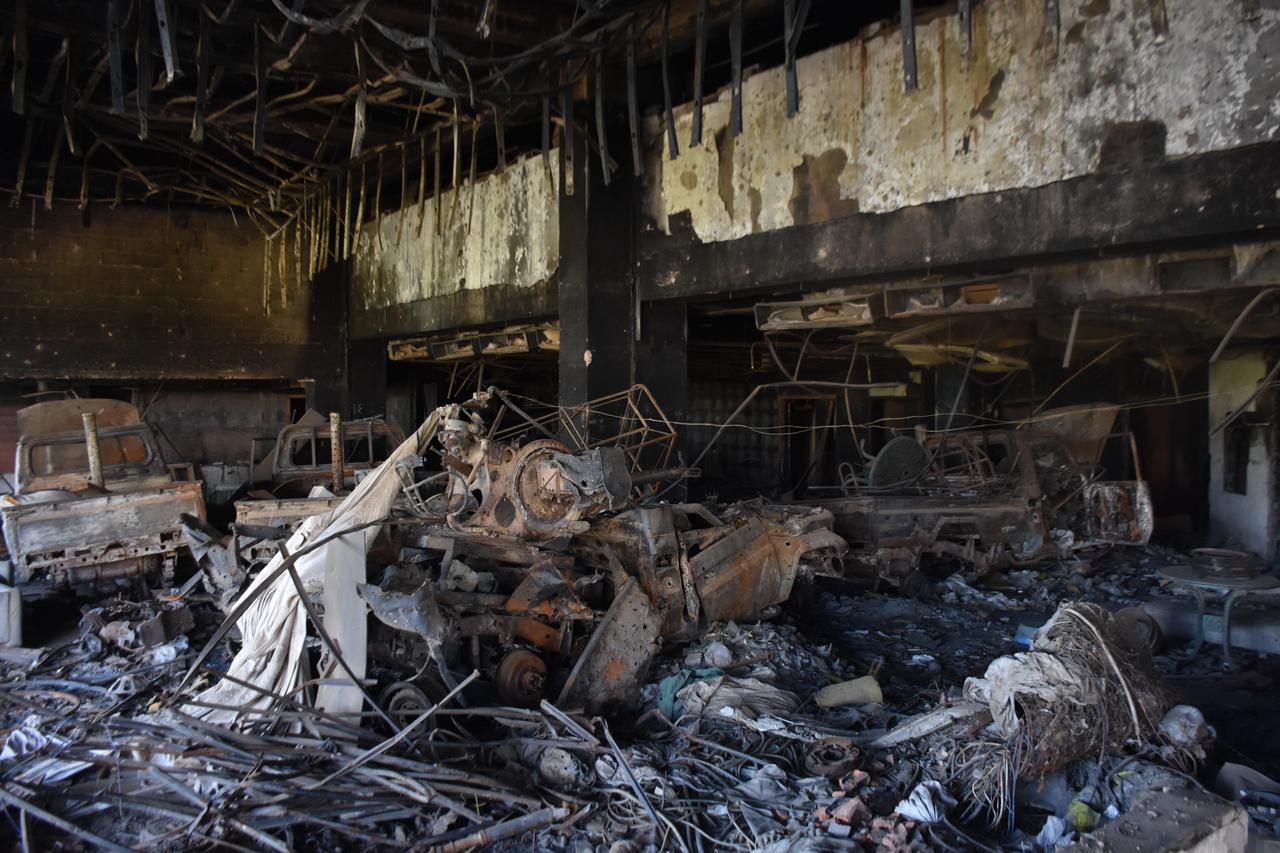 A view of destruction following the outbreak of fighting in Khartoum, Sudan on January 15, 2026. (AA Photo)