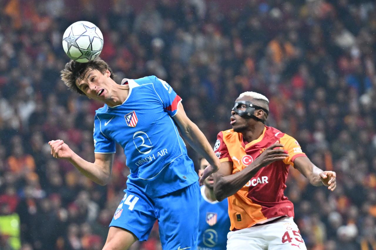Galatasaray earns vital point in 1-1 draw with Atletico Madrid