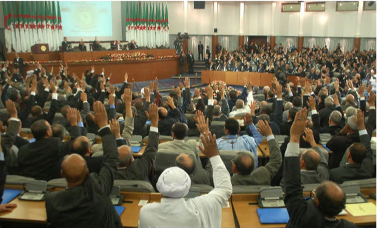 Algerian Parliament on Nov. 12, 2008. (AFP Photo)