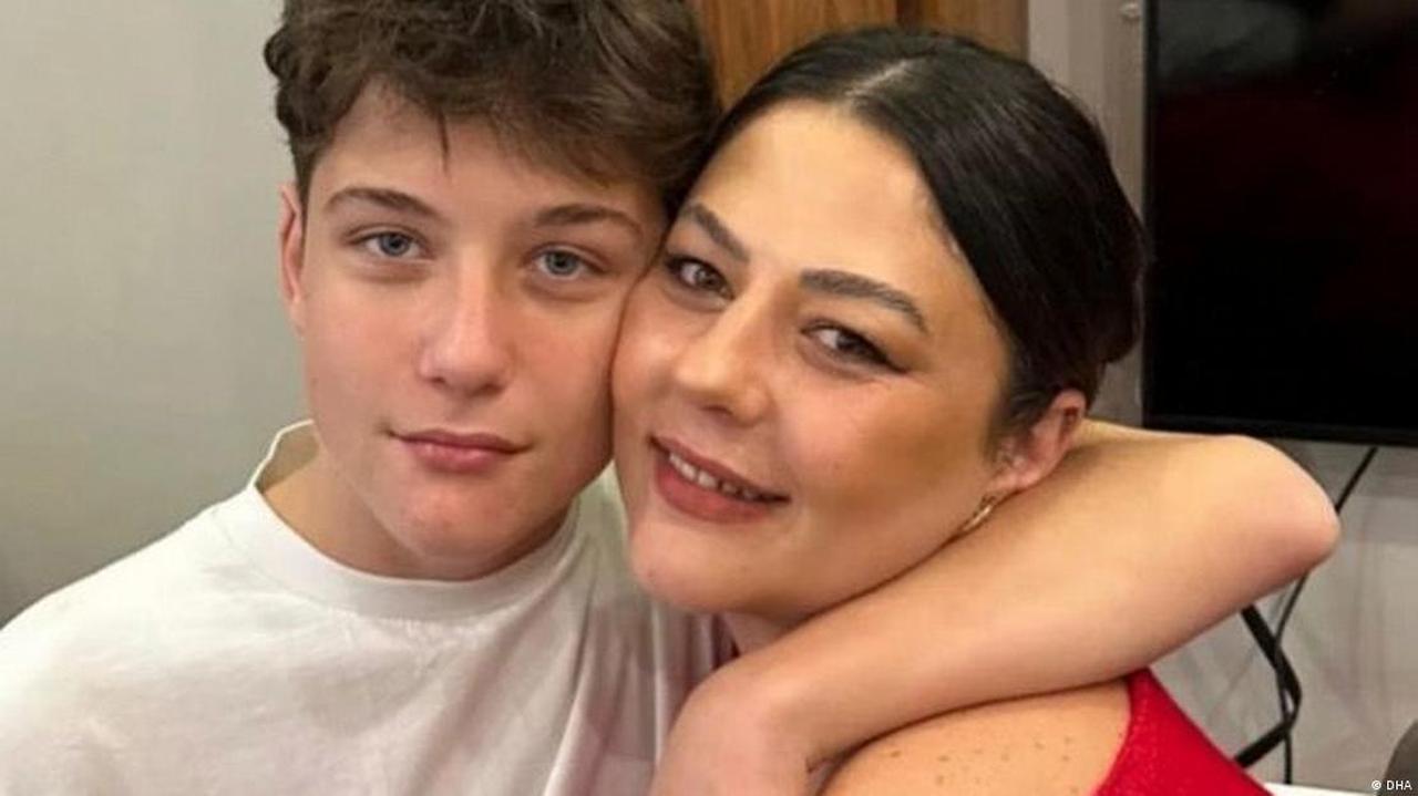 Atlas pictured with his mother prior to his killing in Gungoren, Istanbul, accessed on January 22, 2026. (Photo via Türkiye Daily)