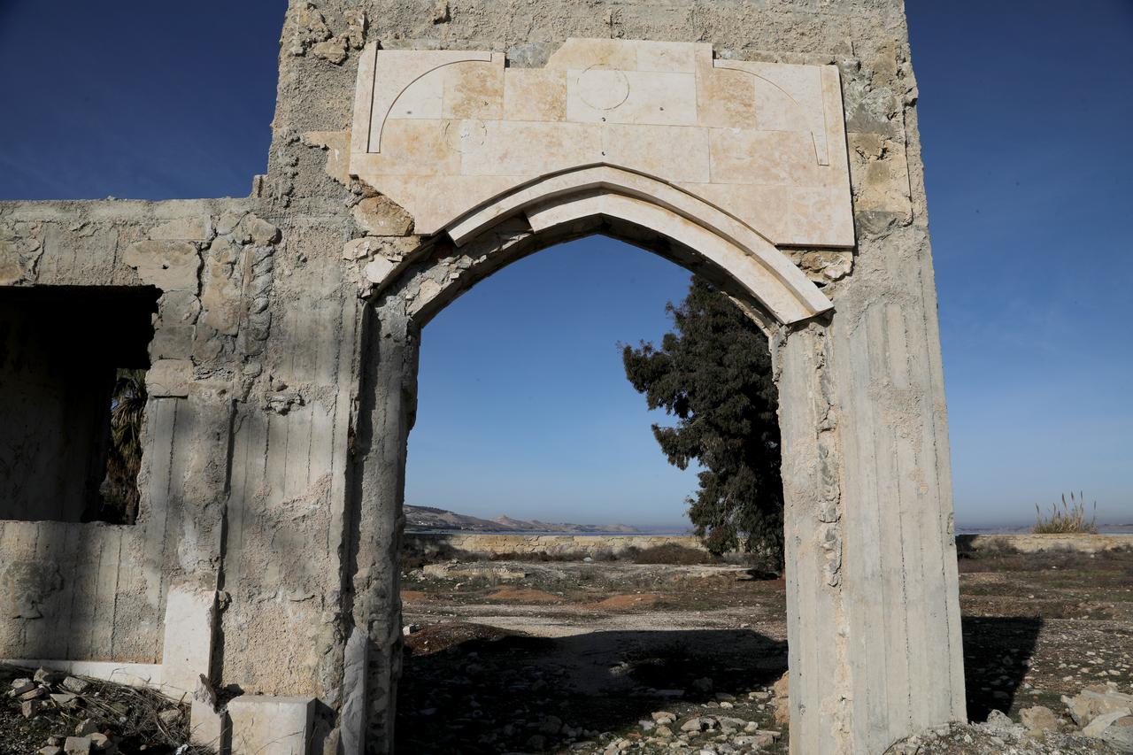 A view from the area where the land of the Suleyman Shah Tomb is located after the Syrian Army recaptured from SDF in the village of Karakozak, Syria on January 21, 2026. (AA Photo)
