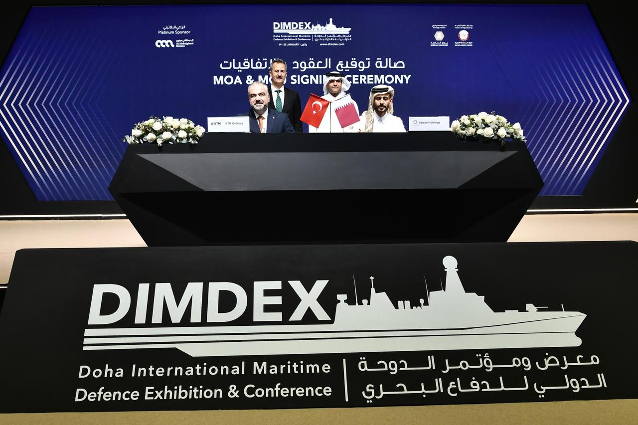 STM signs strategic UAV cooperation agreement with Qatar's Barzan Holdings at DIMDEX 2026