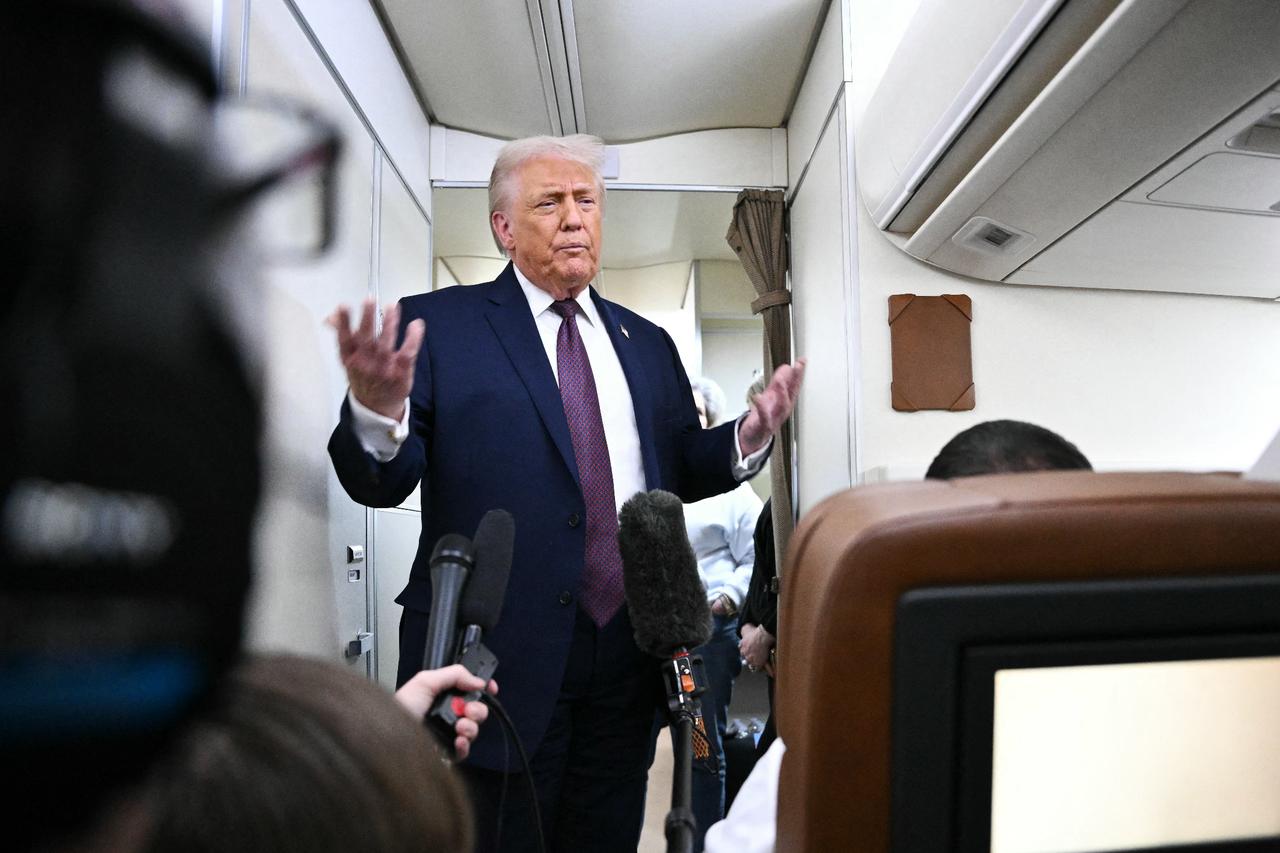 Trump says US has ‘big force’ heading toward Iran as precaution