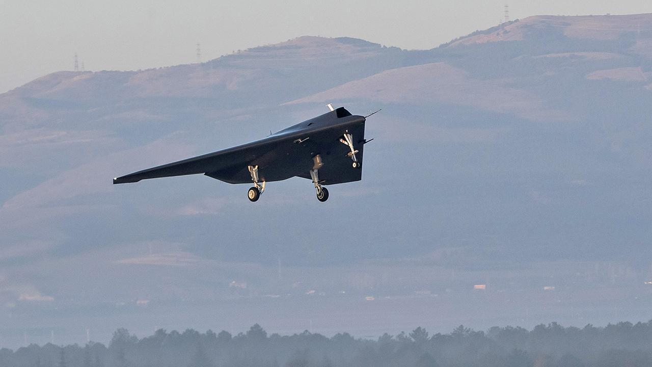 Turkish Aerospace Industries (TAI) ANKA-3 UCAV, accessed on February 27, 2025. (AA Photo)
