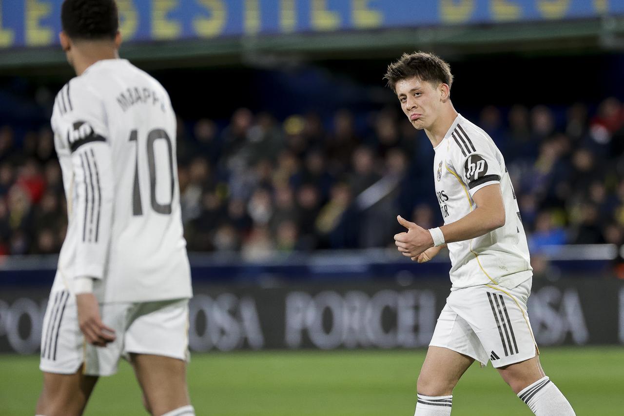 Arda Guler impresses fans as Mbappe leads Real Madrid to victory over Villarreal