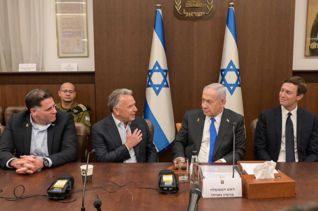 US delegation discusses Gaza ceasefire phase two with Netanyahu in Jerusalem