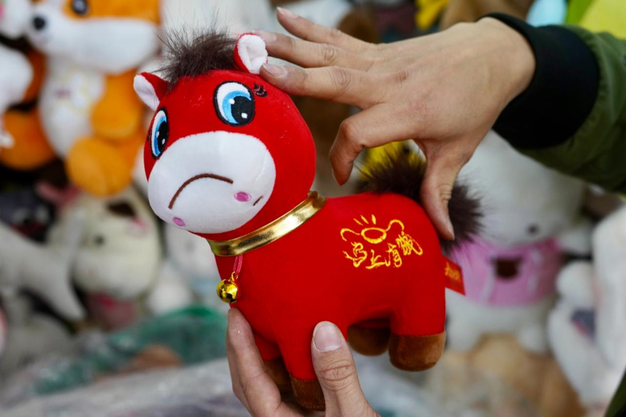 Factory mistake in China turns horse doll into viral surprise bestseller