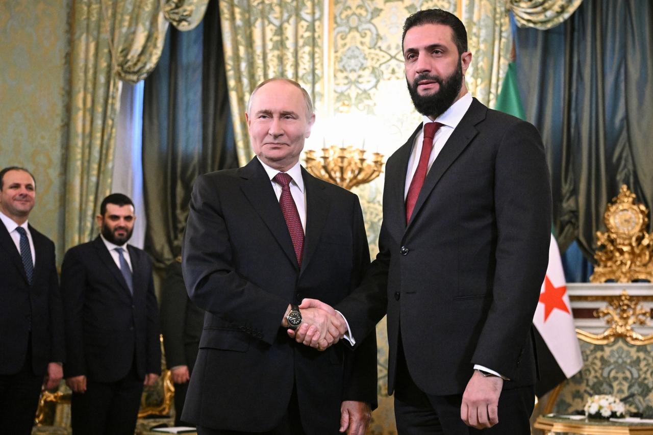 Syrian President al-Sharaa to meet Putin in Moscow on Jan. 28: Report