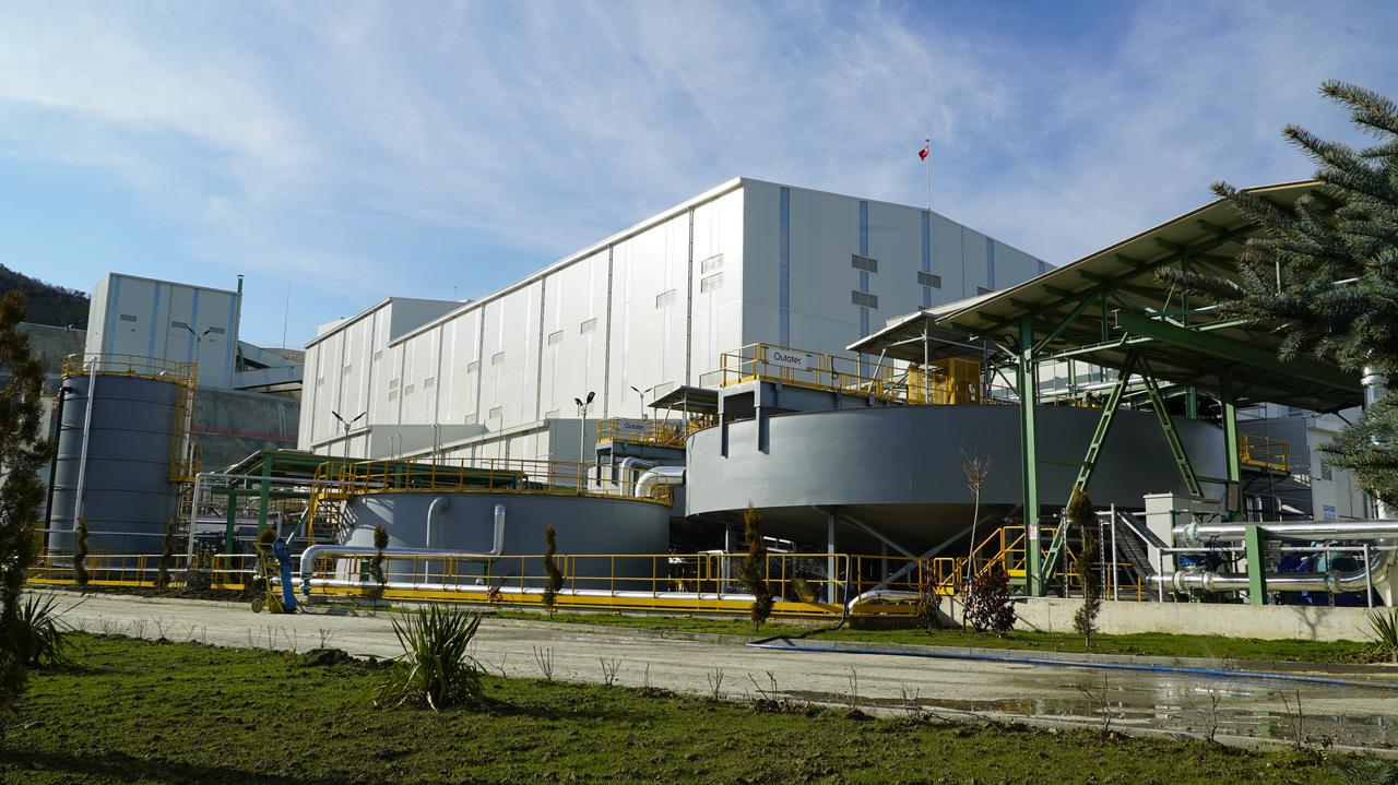 A view of the Gokirmak copper processing facility operated by Acacia Mining in Kastamonu, Türkiye. (Photo via acacia.com.tr)