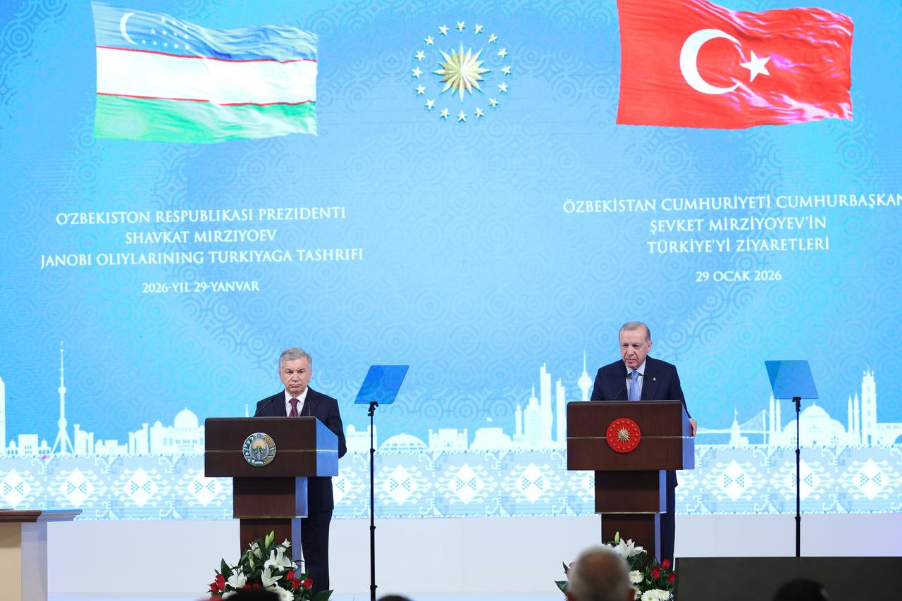 Erdogan says Turkic world to shape century as Türkiye, Uzbekistan sign agreements