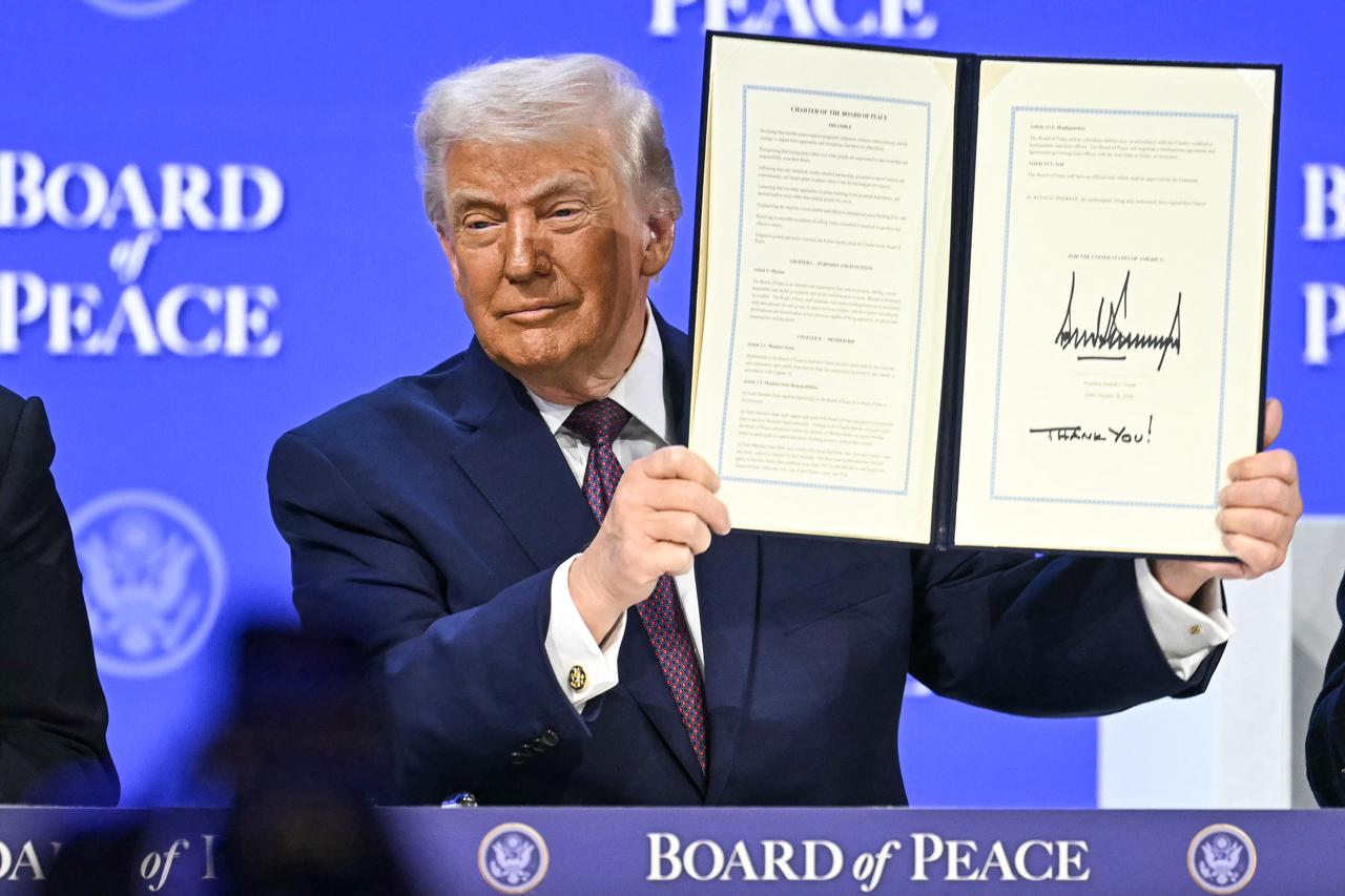 Europe sidelined as Trump inks 26-nation peace board