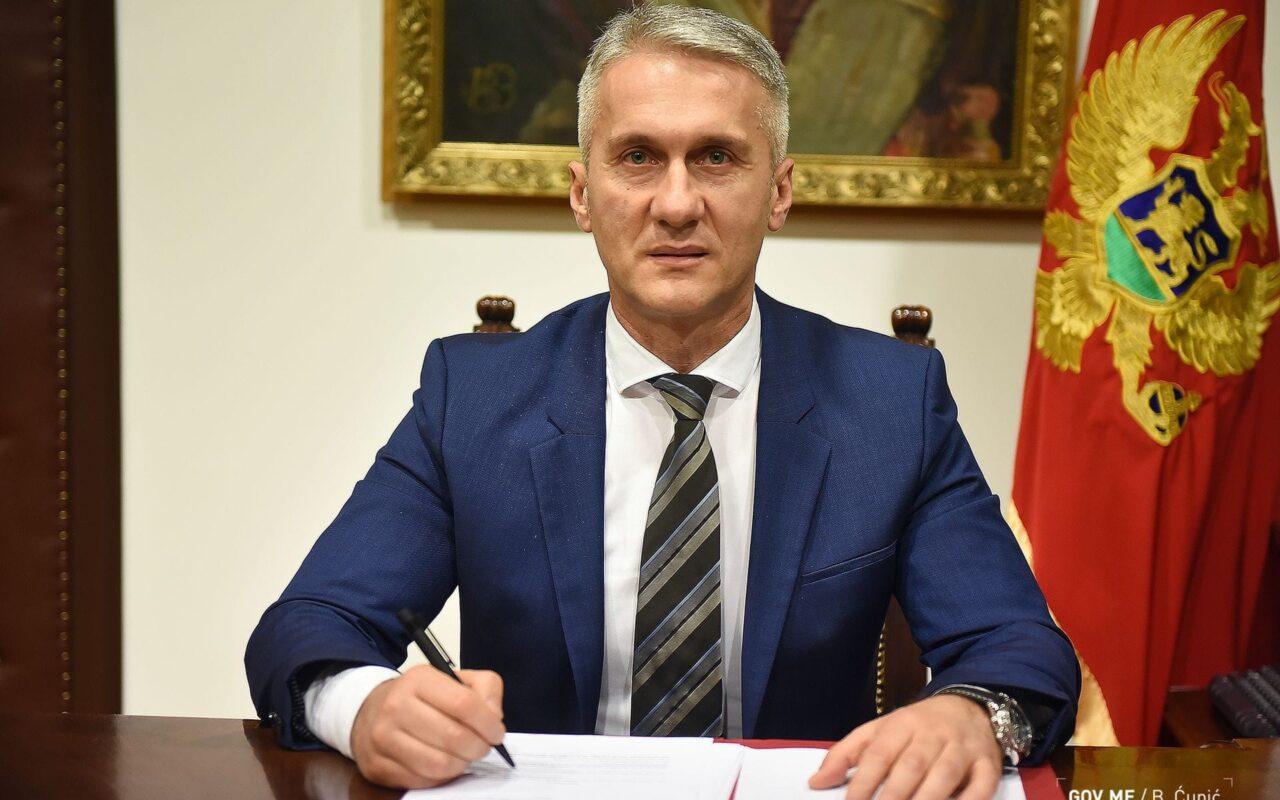 This photo shows Dejan Vuksic, former head of the National Security Agency and former adviser to Montenegro's President Jakov Milatovic, accessed on Jan. 30, 2026. (Photo via Balkan Insight)