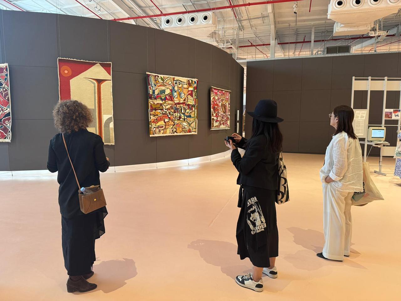 The "Diriyah Contemporary Art Biennale," organized for the third time this year by the Diriyah Biennale Foundation under the leadership of the Saudi Ministry of Culture, welcomes art enthusiasts in Riyadh’s JAX District in Saudi Arabia, January 30, 2026. (AA Photo)